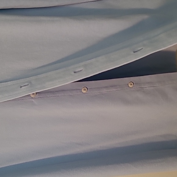 Polo Ralph Lauren Featherweight Mesh Blue Button Down Long Sleeve Shirt Men 2XLT - Picture 5 of 14